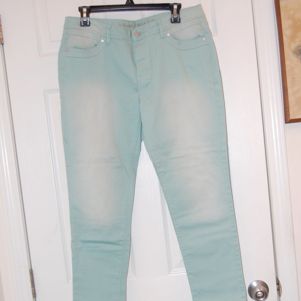 Mint Green Women Jeans - Slim Fit